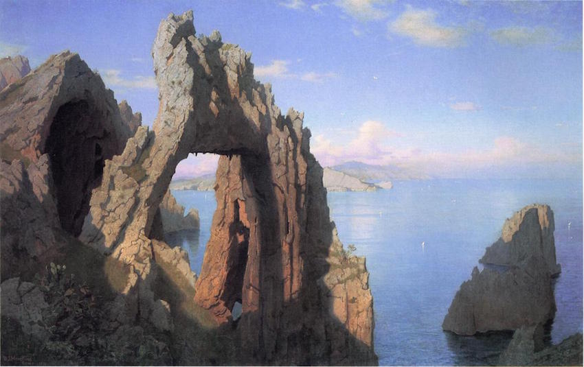 The Natural Arch in Capri