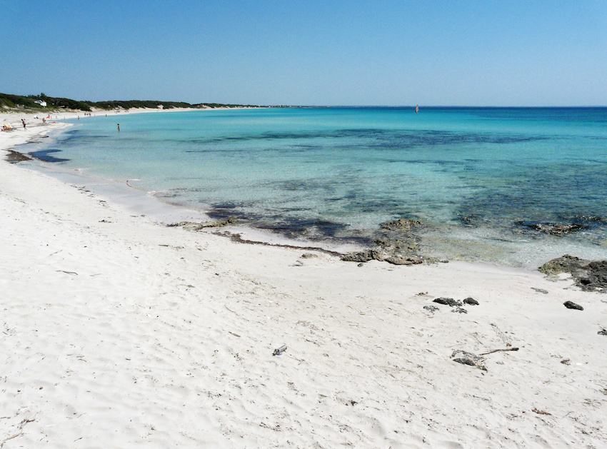 Punta Prosciutto is one of the most beautiful southern Italy beaches