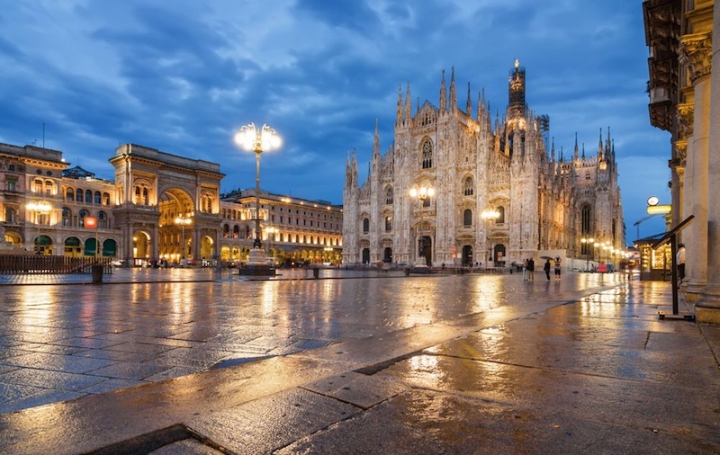 images of italy, dragonfly tours, milan cathedral