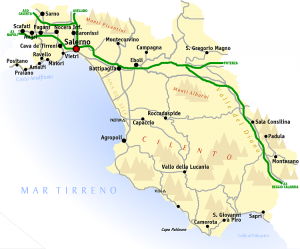 Amalfi Coast Map