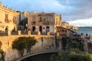 best island: in sicily you can see Fountain of Arethusa