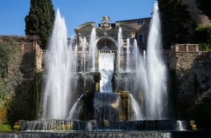 Villa d'este: the Organ fountain