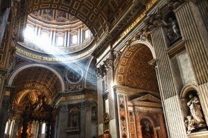 visiting vatican city you will see St. Peter's Basilica