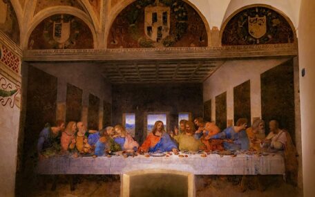 last supper by Leonardo da Vinci Milan