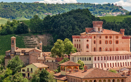 view of barolo in piedmont