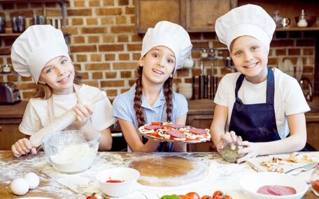 activities for kids: playing chefs