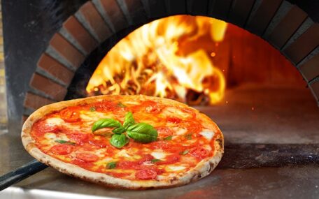 Italian wood fired pizza