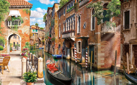 Venice canals Italy