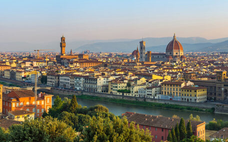 Florence touristic view