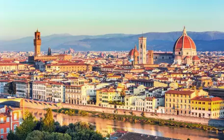 Florence aerial view